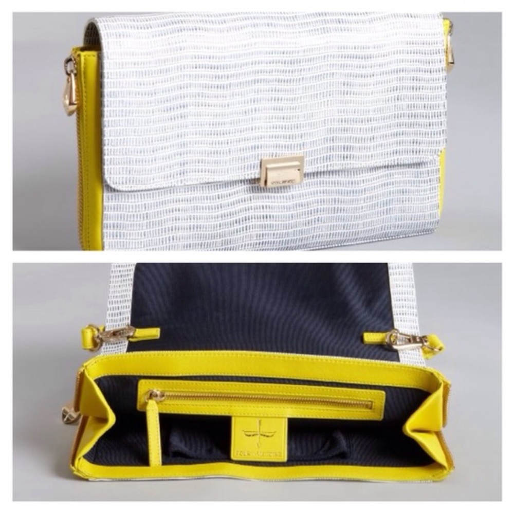 Leather Crossbody Clutch